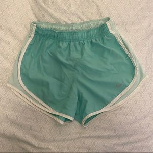 Blue Nike Dry Fit Athletic Shorts